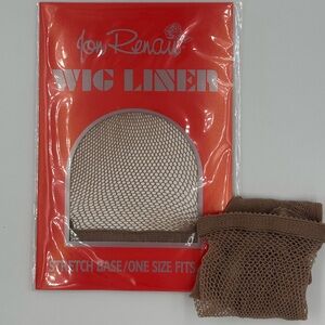 Jon Renau Fishnet Mesh Wig Liner, Brown, (2 Pk)